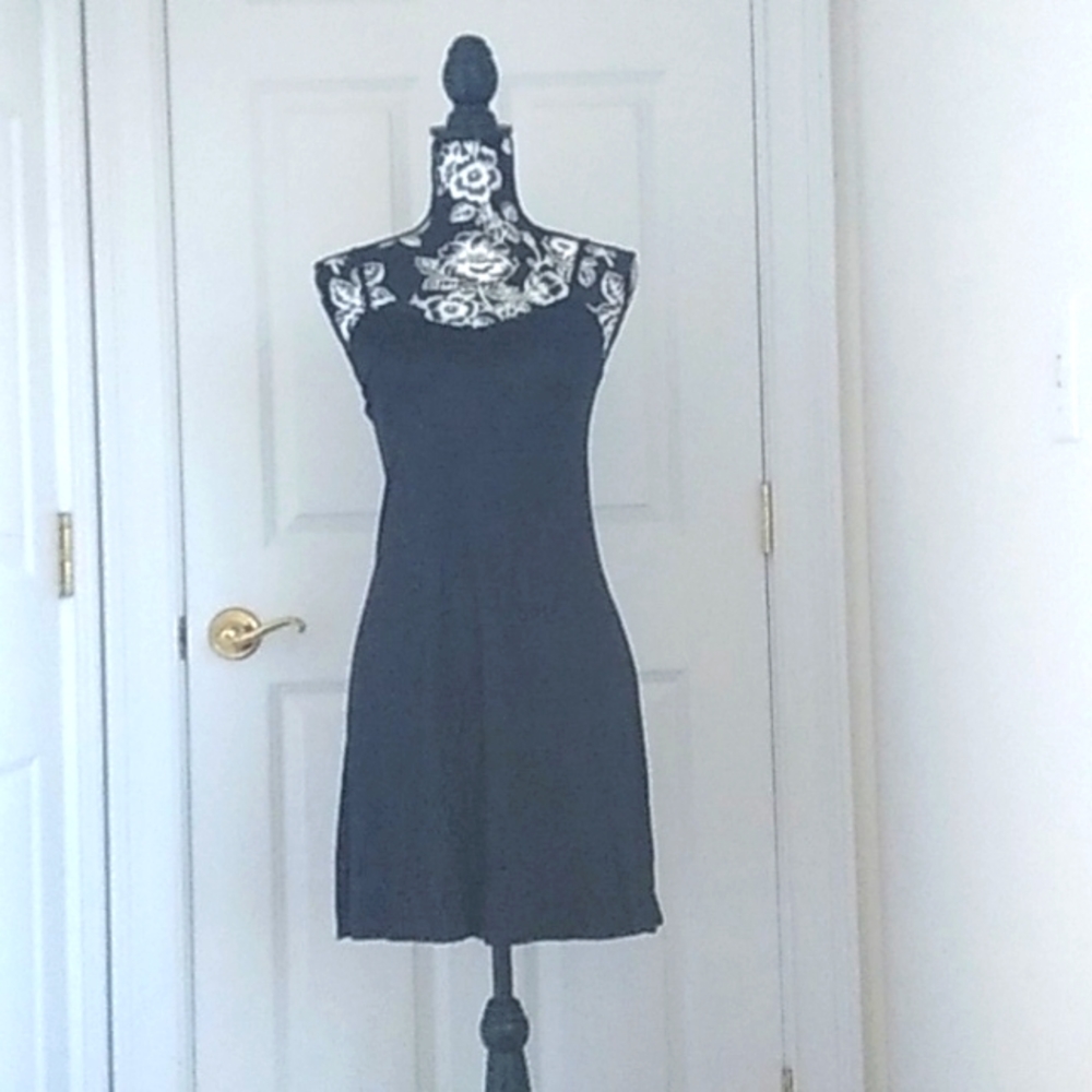 Black Slip. Luxuriously soft. Never Worn  spaghetti strap slip. Size S/P.